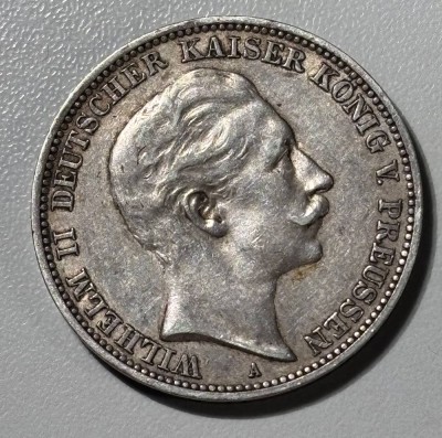 Auktion 363<br>3 Mark 1910, Deutsches Reich, Wilhelm II, [1]