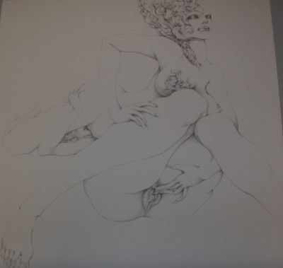 Auktion 363<br>Gilles RIMBAULT ( 1945) erotische Grafik , 6 verschiedene Motive [1]