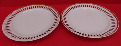 Auktion 363<br>2x Durchbruchteller 