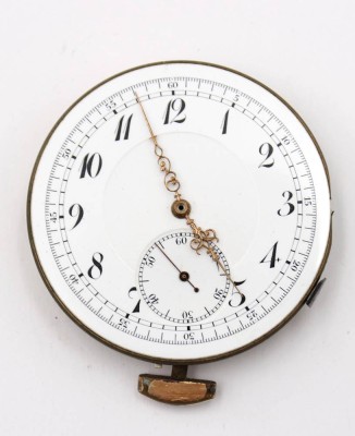 Auktion 363<br>Taschenuhrwerk, älter, Werk steht, ca. D-5cm [1]