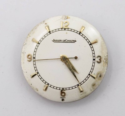 Auktion 363<br>Uhrwerk, Jaeger LeCoultre, Damen, Werk läuft kurz an, Krone fehlt, D-2,3cm [1]