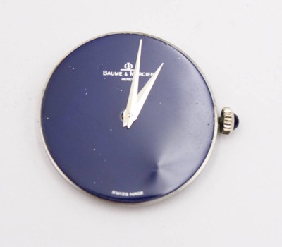 Auktion 363<br>Uhrwerk, Baume & Mercier, Handaufzug, Werk läuft, D-2,8cm [1]