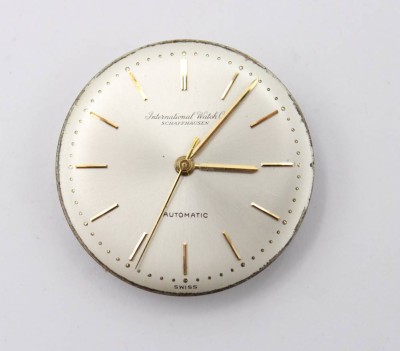 Auktion 363<br>Uhrwerk, IWC Schaffhausen, Automatic, Werk steht, D-3cm [1]