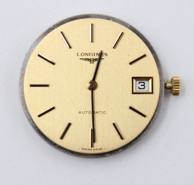 Auktion 363<br>Uhrwerk, Longines, Automatic, Werk läuft, D-3cm [1]