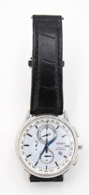 Auktion 363<br>Herren-Armbanduhr, Citizen Eco-Drive Radio Controlled, Quarz, Werk nicht geprüft, D-4,3cm [1]