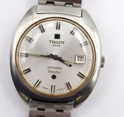 Auktion 363<br>Vintage-Armbanduhr, Tissot, Automatik, Werk läuft, D-3,6cm, Tragespuren [1]