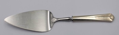 Auktion 363<br>Tortenheber mit Silbergriff-925- 