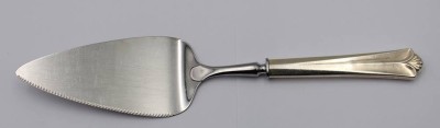 Auktion 374<br>Tortenheber mit Silbergriff-925- 