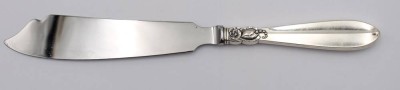 Auktion 363<br>Tortenmesser, Silbergriff, Dänemark 1955, ca. L-28cm [1]