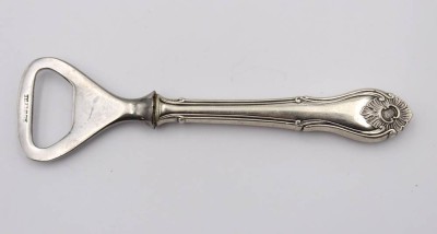 Auktion 363<br>Flaschenöffner, Silbergriff, Dänemark 1939, L-14cm [1]