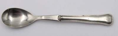 Auktion 363<br>kl. Löffel, Silbergriff, Dänemark, COHR, L-12,5cm [1]