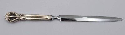Auktion 363<br>Brieföffner, Silbergriff, Dänemark, älter, L-21,5cm [1]