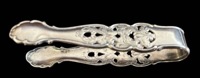 Auktion 363<br>Zuckerzange, S-835-,Art Deco um 1920, Entw. Richard Köberlin, 22 gr., L-9,5 cm [1]
