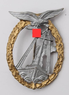 Auktion 363<br>Seekampfabzeichen der Luftwaffe 2.WK [1]