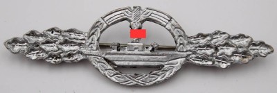 Auktion 363<br>U-Boot-Frontspange der Kriegsmarine 2.WK [1]
