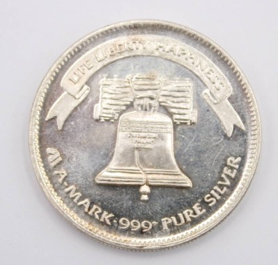 Auktion 363<br>1984 1 T.OZ 999 Silber 