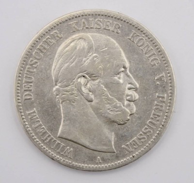 Auktion 363<br>5 Mark 1874, Wilhelm, Deutscher Kaiser [1]