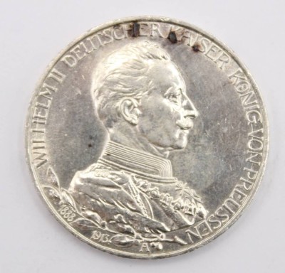 Auktion 363<br>3 Mark 1913, Wilhelm II, Preussen [1]