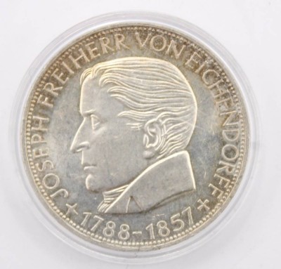 Auktion 363<br>5 D-Mark 1957, von Eichendorff [1]