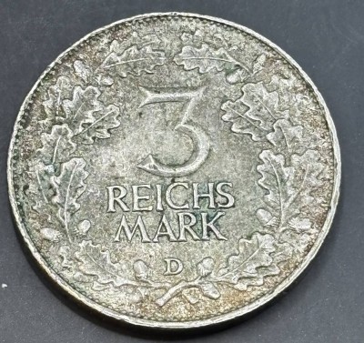 Auktion 363<br>3 Reichsmark 1925-1000 J. Feier der Rheinlande [1]