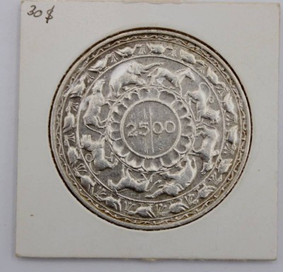 Auktion 363<br>5 Rupies Sri Lanka-Ceylon, 1957, Silber, [1]