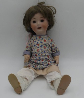 Auktion 363<br>Porzellankopfpuppe 