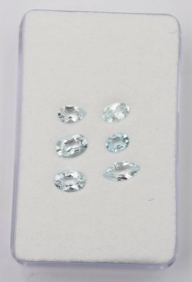Auktion 363<br>6x Aquamarine, 2,77 Karat [1]