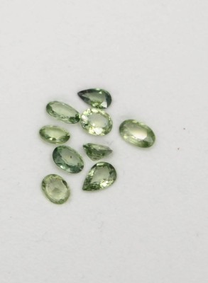 Auktion 363<br>9 grüne Saphire, 2,85 Karat [1]