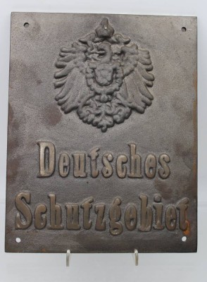 Auktion 363<br>gusseiserne Platte 