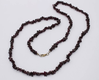 Auktion 363<br>lange Granat-Halskette, ca. L-80cm [1]