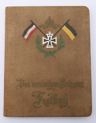 Auktion 363<br>Theordor Temming, Des deutschen Kriegers Festbuch, 1914 [1]