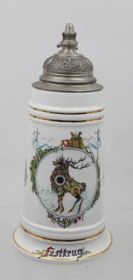 Auktion 367<br>Festkrug,  Entwurf Rupert Stöckel, im Boden Lithophanie, ca. H-24cm [1]