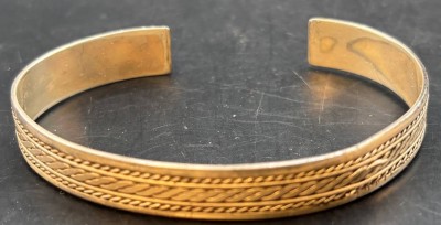 Auktion 363<br>schmale Silber-925- Armspange, 13,4 gr. [1]