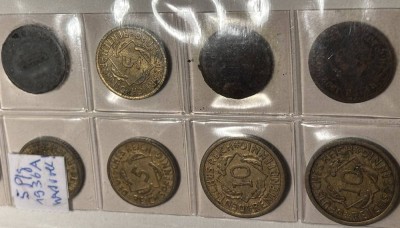 Auktion 363<br>10 Kleinmünzen Deutsches Reich, 5+10 Pfennig [1]