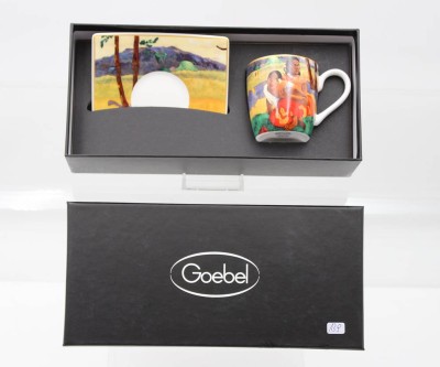 Auktion 363<br>Espresso Tasse it U.T., Goebel Artis Orbis, Paul Gaugin, ca. Tasse H-6cm [1]