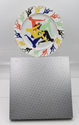 Auktion 363<br>Künstler-Platzteller, Rosenthal, Salomé, D-30,5cm OVP [1]