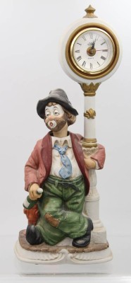 Auktion 363<br>Tischuhr mit Spieluhr, Melody in Motion, Funktion nicht geprüft, ca. H-40cm [1]