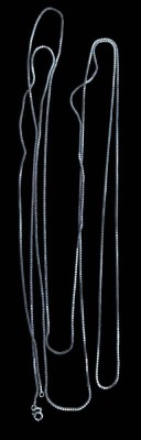 Auktion 363<br>sehr lange Silberkette-925- 