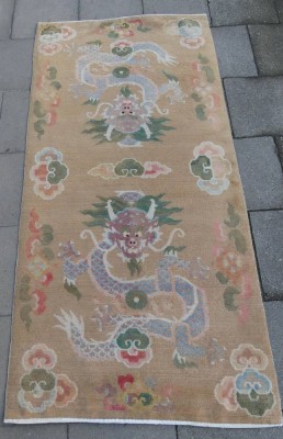 Auktion 363<br>Läufer, 190x90 cm, China, Drachendekor [1]