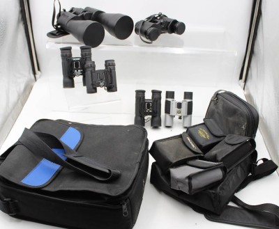 Auktion 363<br>6x div. Ferngläser, alle in Taschen [1]