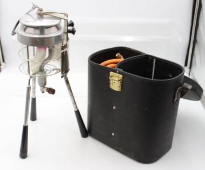 Auktion 363<br>Gas-Laterne in Köcher, älter, Funktion nicht geprüft [1]