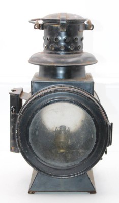 Auktion 367<br>Osmeka-Eisenbahnlampe, älter, H-45cm [1]