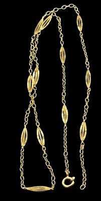 Auktion 363<br>Goldkette-585-, 3,6 gr, L-56 cm [1]