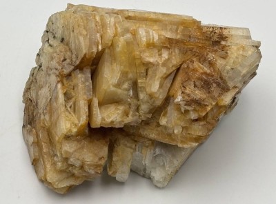 Auktion 364<br>gr, Mineral Druse, wohl Calcit, ca. 3 kg, ca. 11x21 cm [1]
