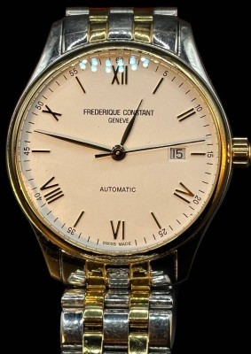 Auktion 364<br>Frederique Constant Geneve Classic Herren Automatikuhr, Werk läuft, guter Zustand [1]