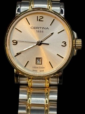 Auktion 364<br>Certina DS Caimano Lady C017.210, Quartz , sehr guter Zustand, Werk nicht geprüft [1]