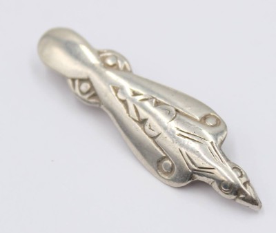 Auktion 364<br>925er Silber-Brosche, 6,7gr., L-5cm [1]