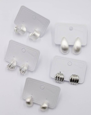 Auktion 364<br>5 Paar  moderne Ohrstecker, 925er Silber, neuwertig, ca. L-2,8cm [1]