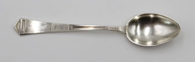 Auktion 364<br>Art-Déco Mokkalöffel, 800er Silber, 11gr., L-10,5cm [1]