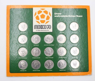 Auktion 364<br>Sammel-Set, Shell, Fussball WM'70 [1]
